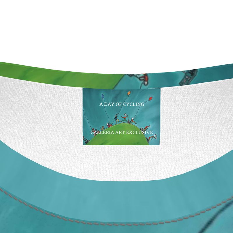 A Day of Cycling. Boys Premium T Shirt