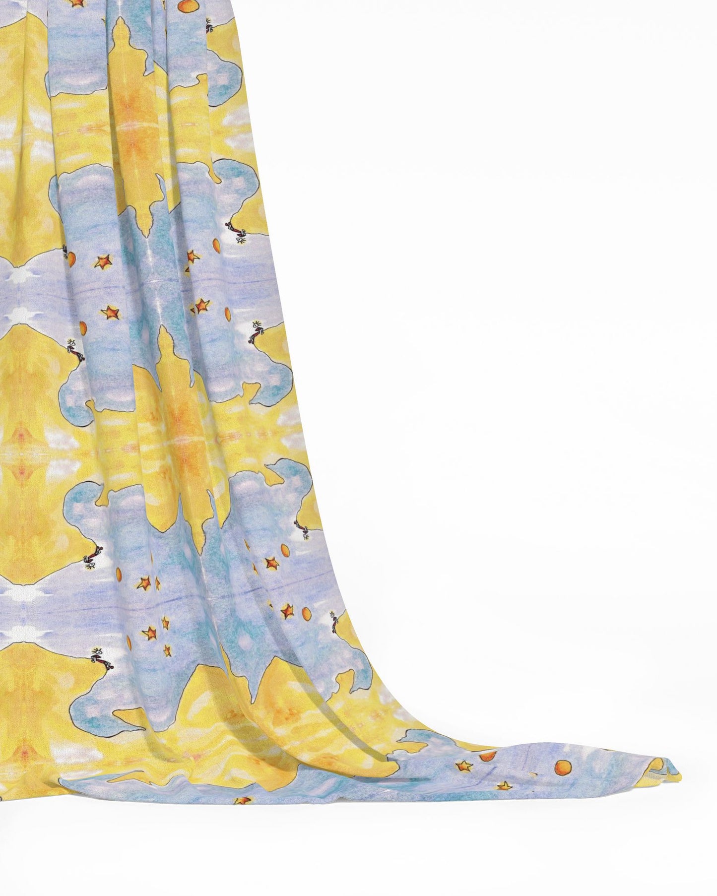 AQP545. Alleen op de Wereld. Repeat Pattern Fabric.