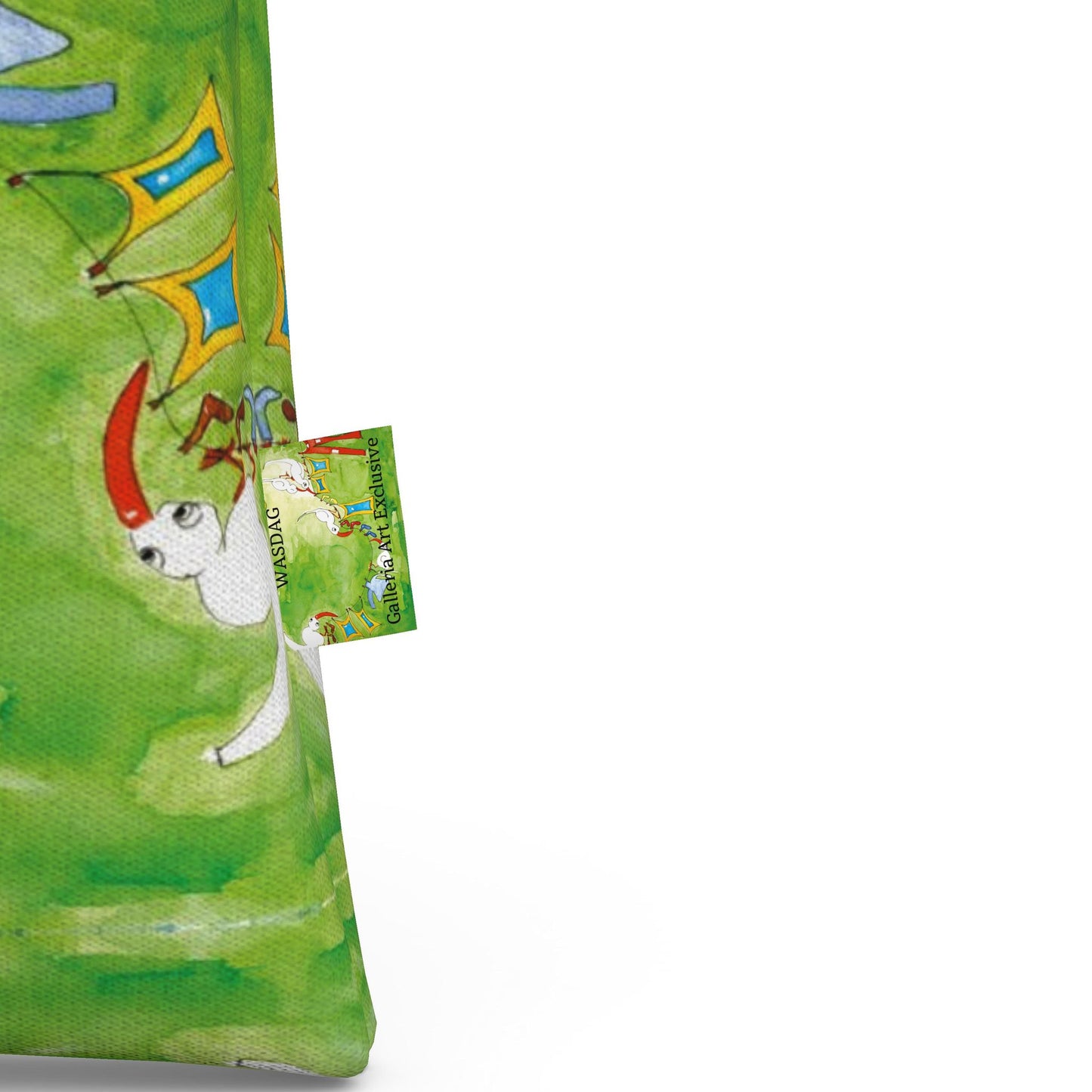 AQP412. Wasdag. The Tote. Met leer.