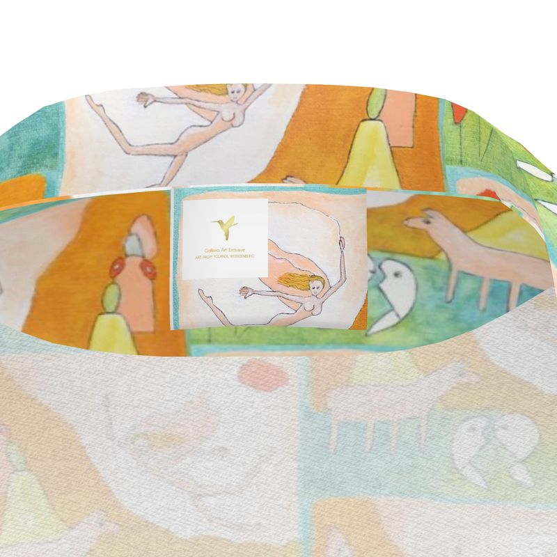 OK322. Mens Luxury Pyama Shirt: Trust in the Universe.