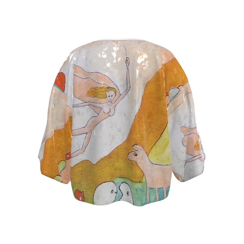 OK322. Kimono Jacket: Trust in the Universe. ID: 2827.