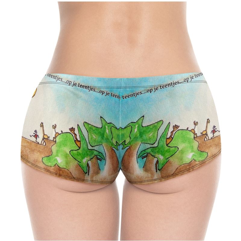 AQP578. Hot Pants: Op je teentjes.