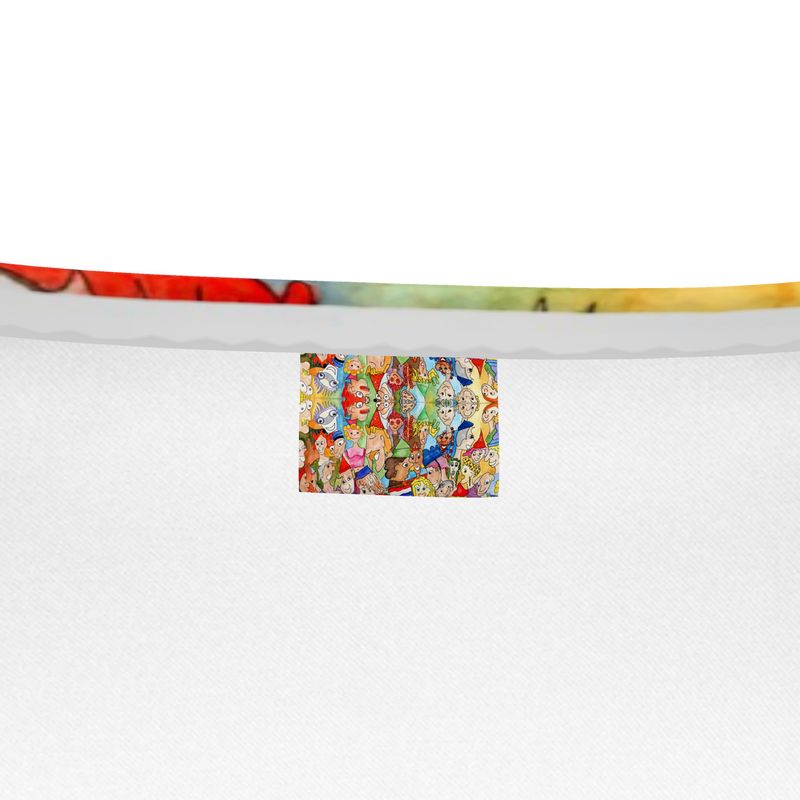 AQP443. Ladies T-shirt Ronde Hals: O, Happy Day.