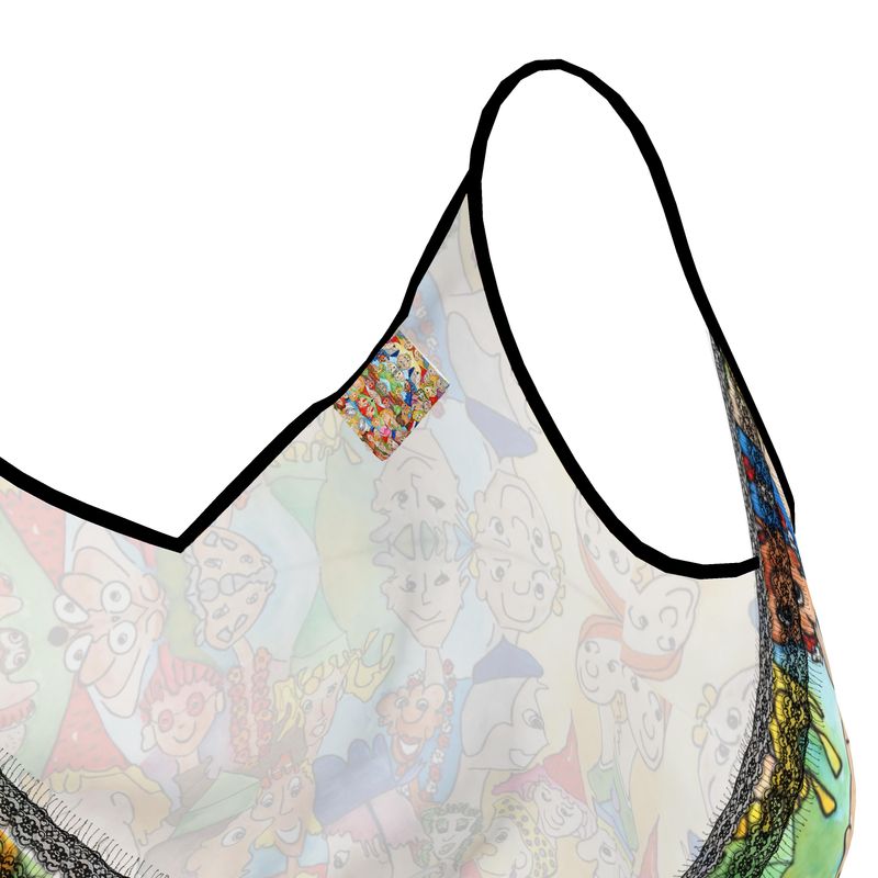 AQP443. Spaghetti Top/Cami: O, Happy Day.