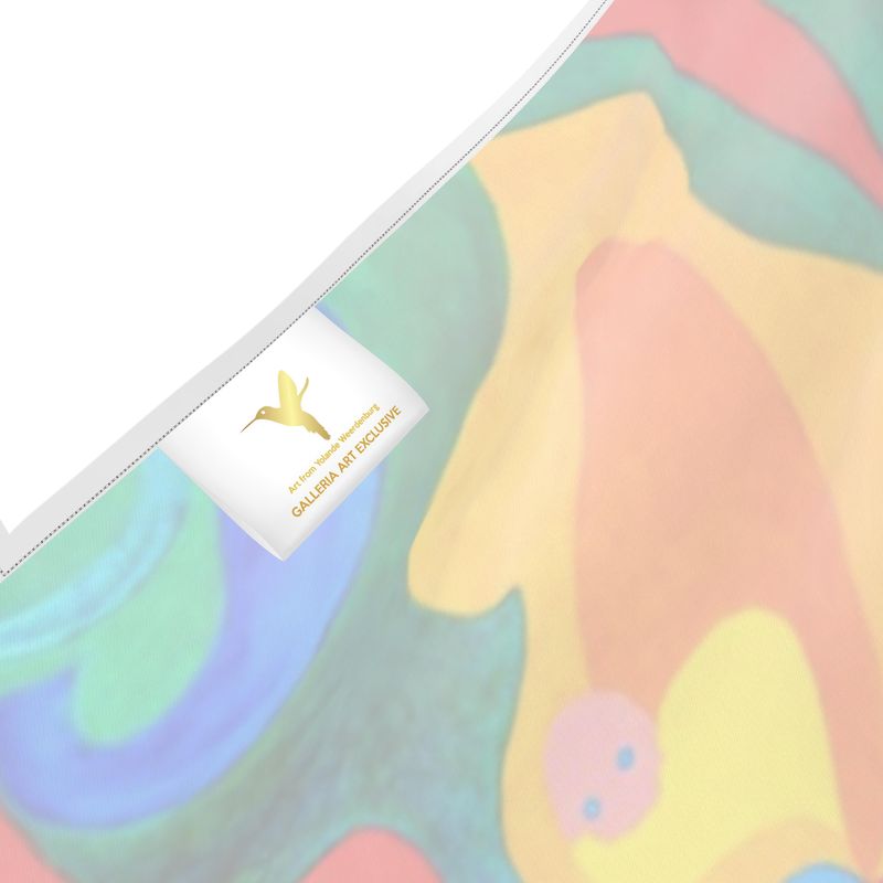 Halterjurk met open rug