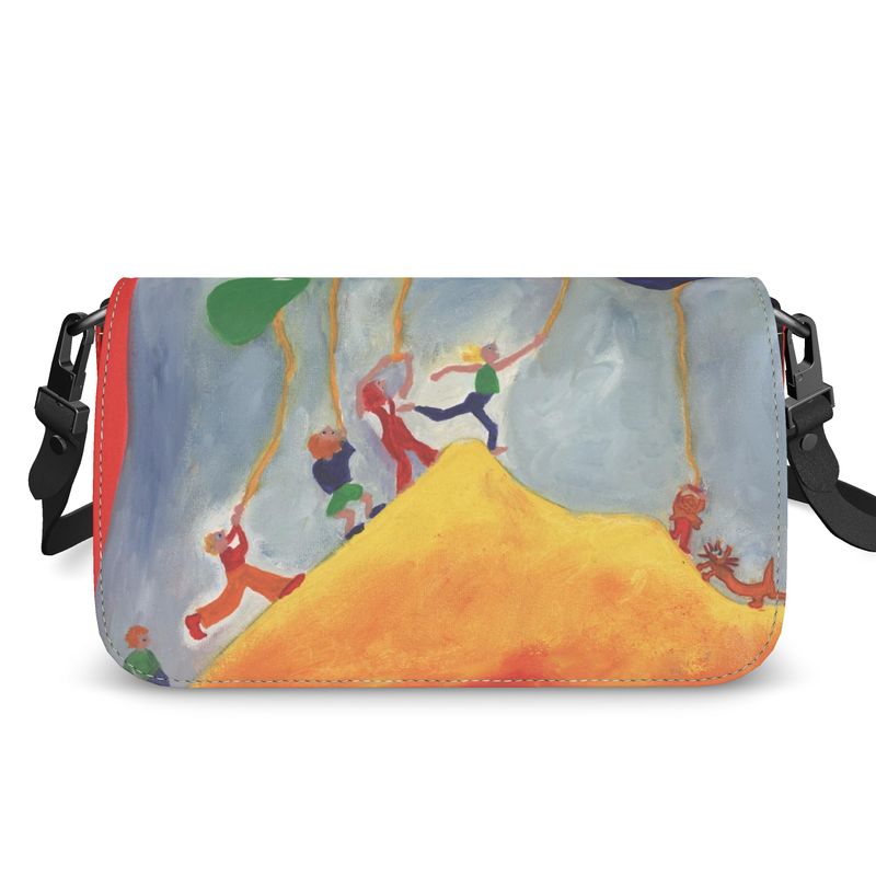 Ballonnenoptocht. Flap Over Box Bag