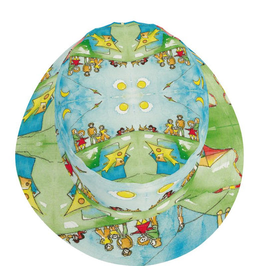 AQP417. Bucket Hat.2: Een dagje vliegeren.