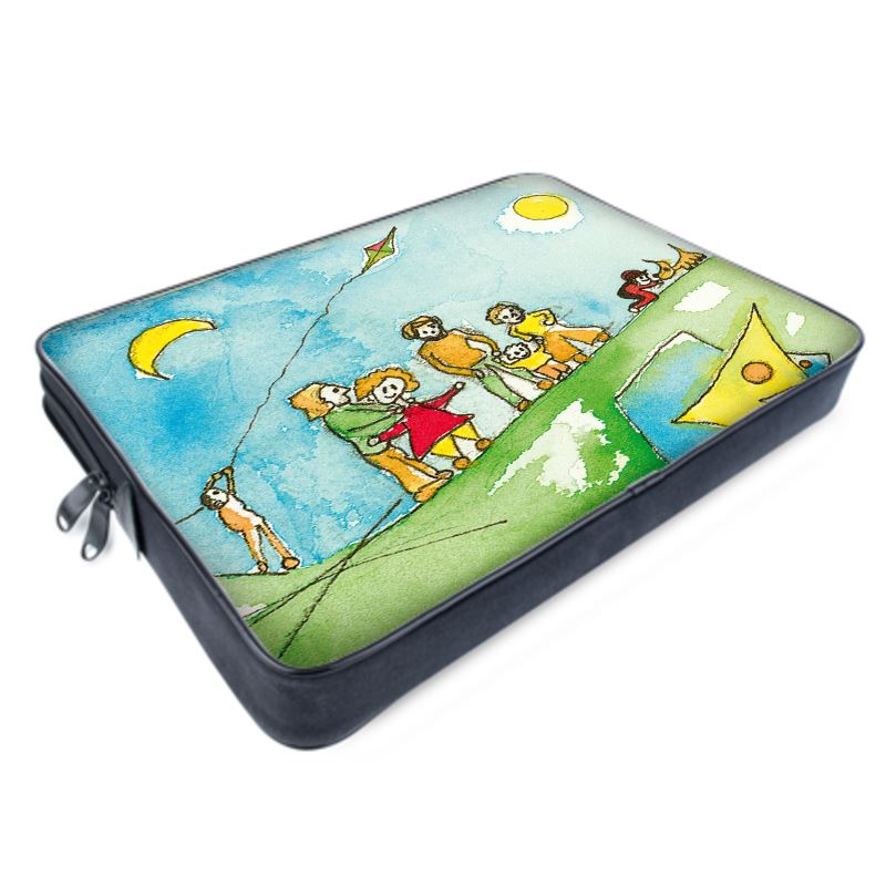 AQP417. Laptop Bag: Een dagje Vliegeren.