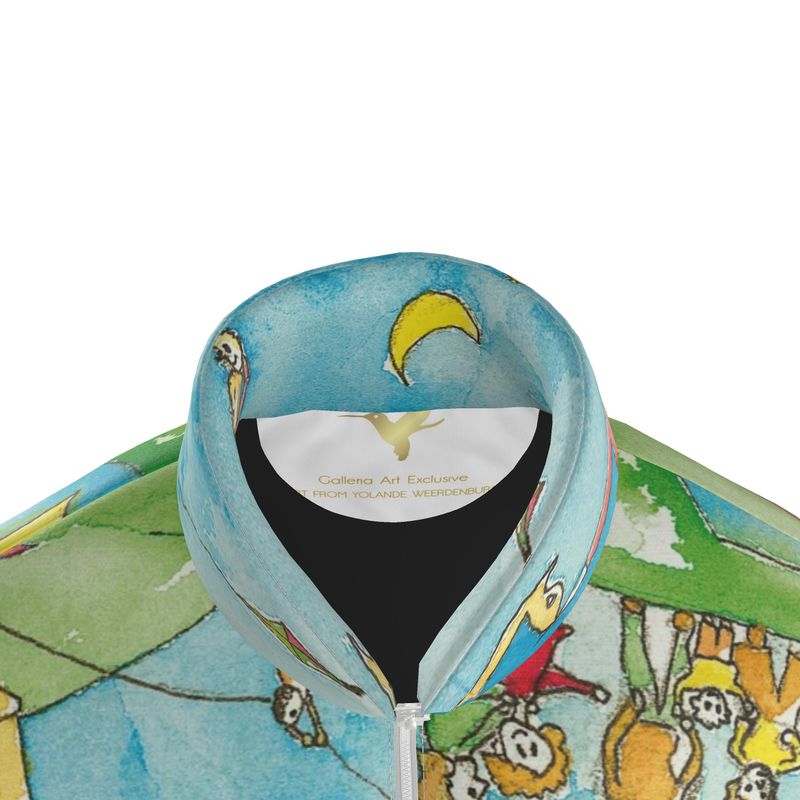 Aqp417. Mens Puffer Jacket 2: Een dagje vliegeren.