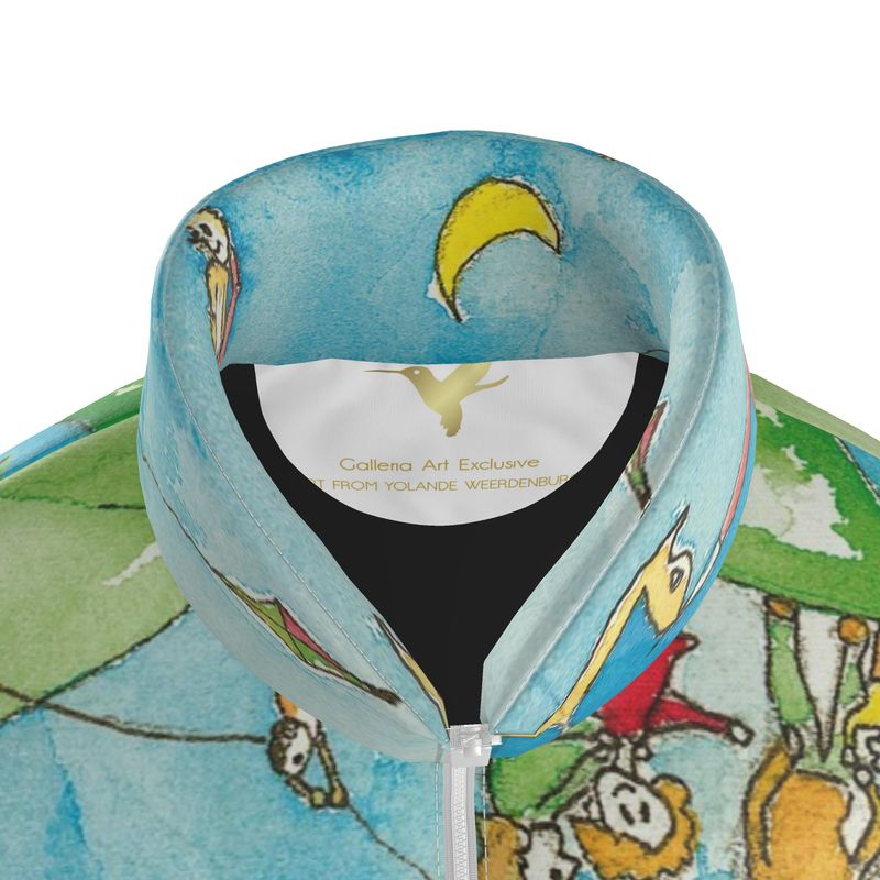 Aqp417. Mens Puffer Jacket 2: Een dagje vliegeren.