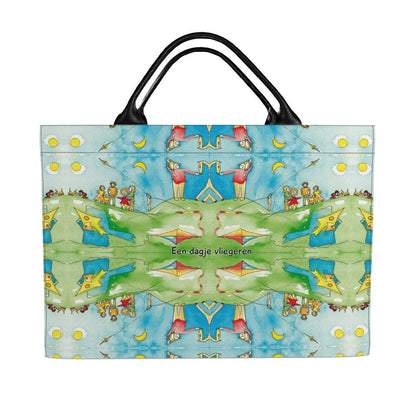 AQP417. Een dagje Vliegeren. Carryall Tote.