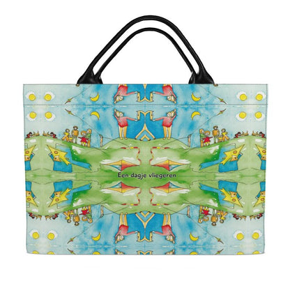 AQP417. Een dagje Vliegeren. Carryall Tote.