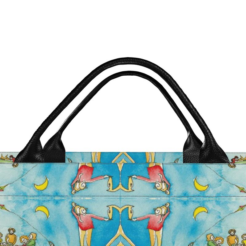 AQP417. Een dagje Vliegeren. Carryall Tote.