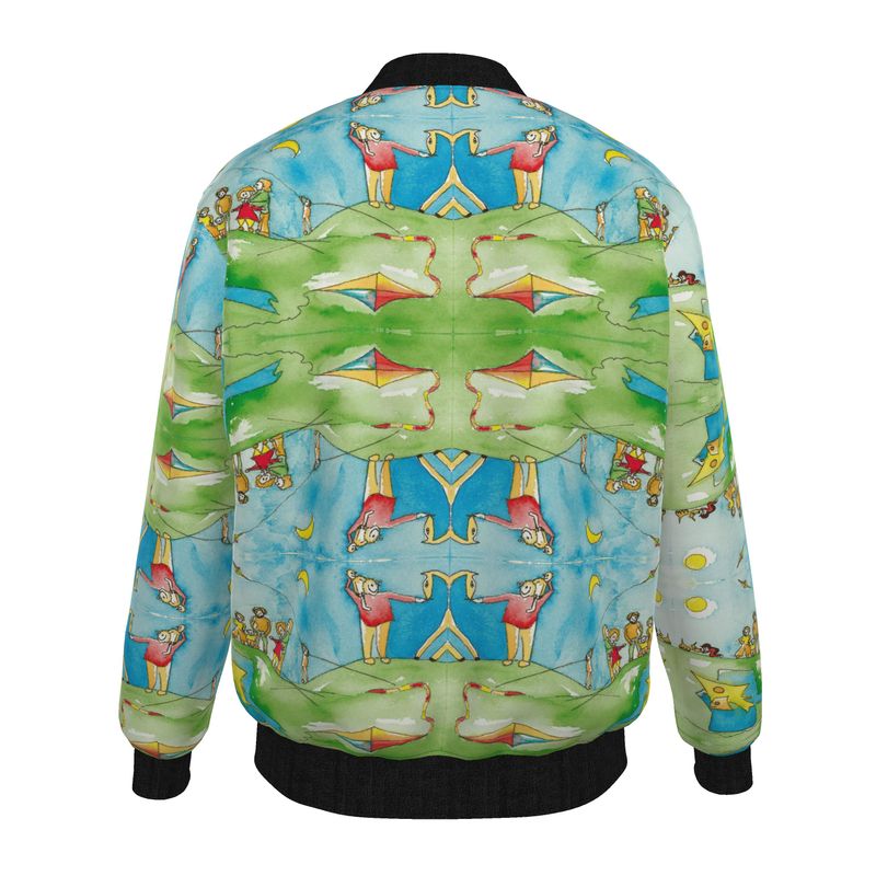 AQP417. Mens Bomber Jacket. Maat XL.Een dagje Vliegeren. ID: 1677.