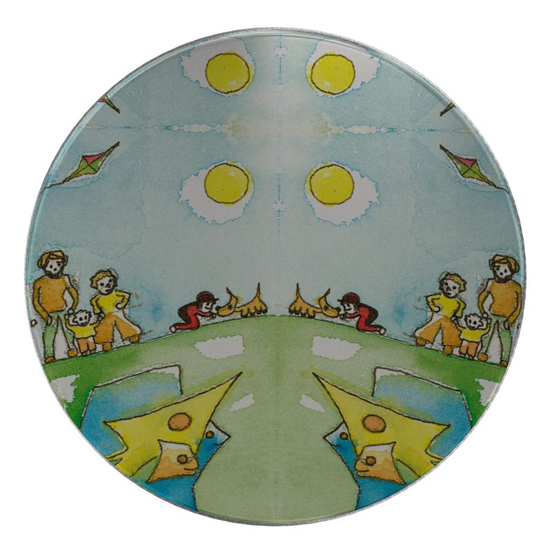 AQP417. Een Dagje Vliegeren. Candle in Jar.