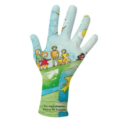 AQP417. Een Dagje Vliegeren. Lycra Gloves.