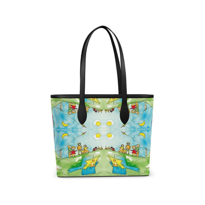 AQP417. Een Dagje Vliegeren. Leather City Shopper.