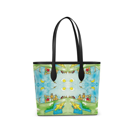 AQP417. Een Dagje Vliegeren. Leather City Shopper.