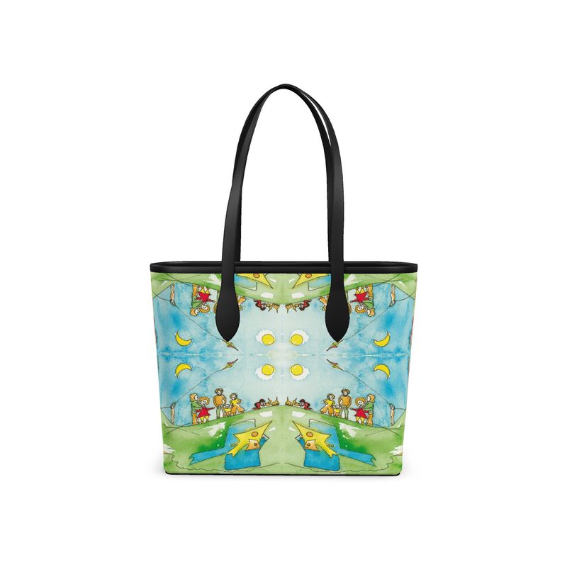 AQP417. Een Dagje Vliegeren. Leather City Shopper.