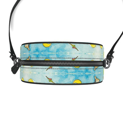 AQP417. Round Box Bag: Een dagje vliegeren.