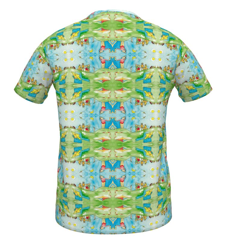 AQP417. Girls Premium T-Shirt 1: Een Dagje Vliegeren