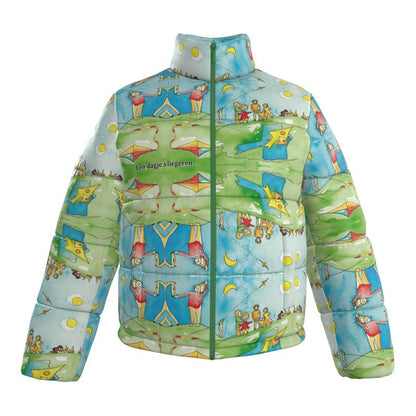 AQP417. Mens Puffer Jacket.2. Een dagje vliegeren.