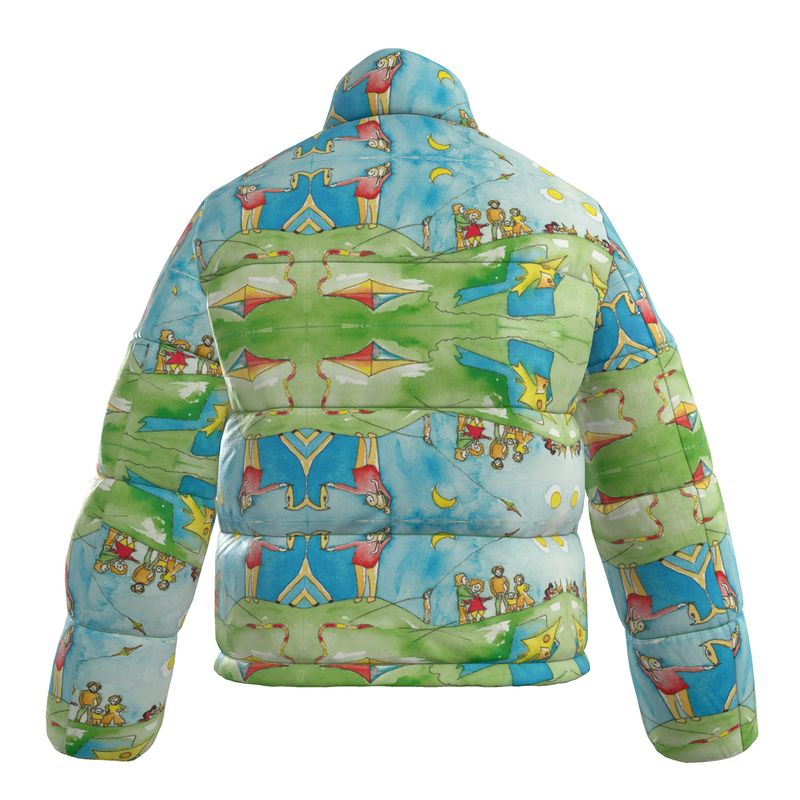 AQP417. Mens Puffer Jacket.2. Een dagje vliegeren.