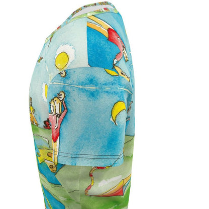 AQP417. Girls Premium T-Shirt.3.: Een Dagje Vliegeren.