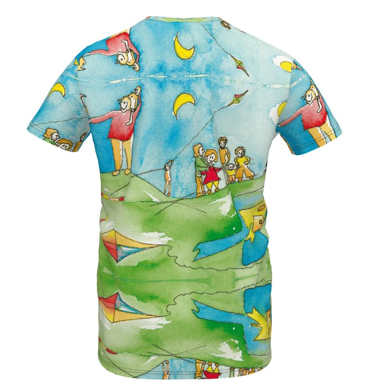 AQP417. Girls Premium T-Shirt.3.: Een Dagje Vliegeren.