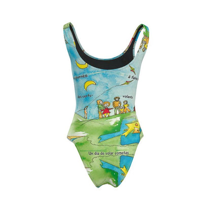 AQP417. Een Dagje Vliegeren. Swimsuit.