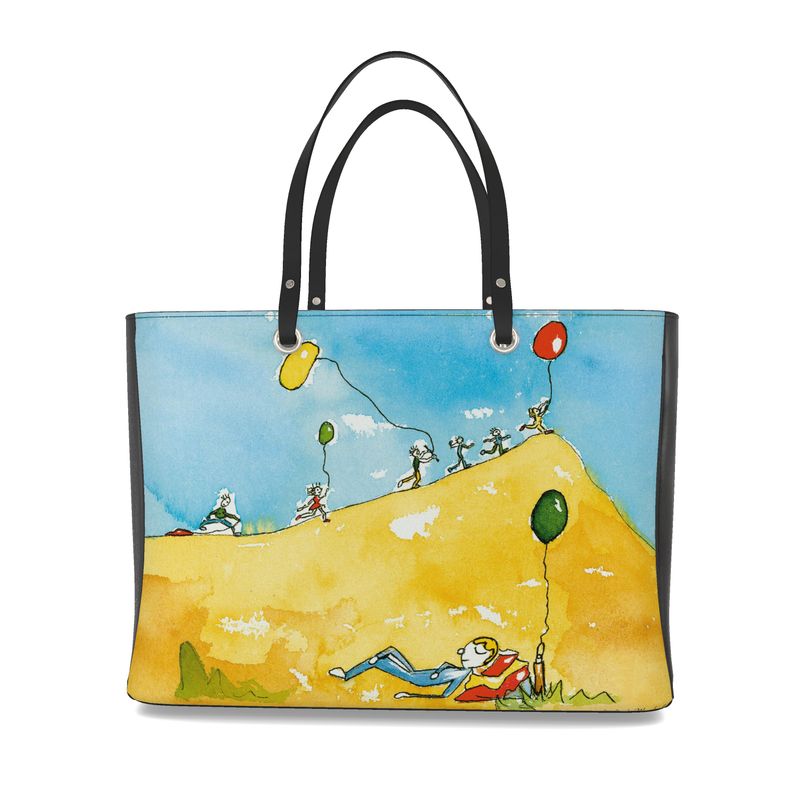 AQP415. Ballonnenoptocht. Handbag