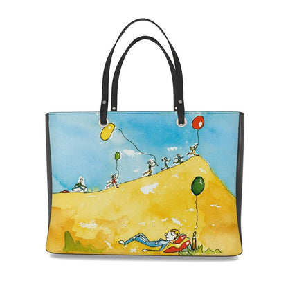 AQP415. Ballonnenoptocht. Handbag