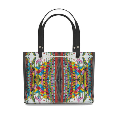 AQO472. Kiemen in de Aarde: Ontluiking. Handbag. Maat:Small