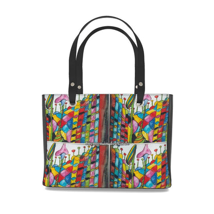 AQO472. Kiemen in de Aarde: Ontluiking. Handbag. Maat:Small