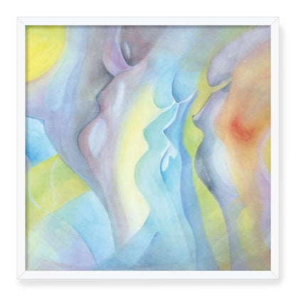 Vrouw. Box Frame Art Print
