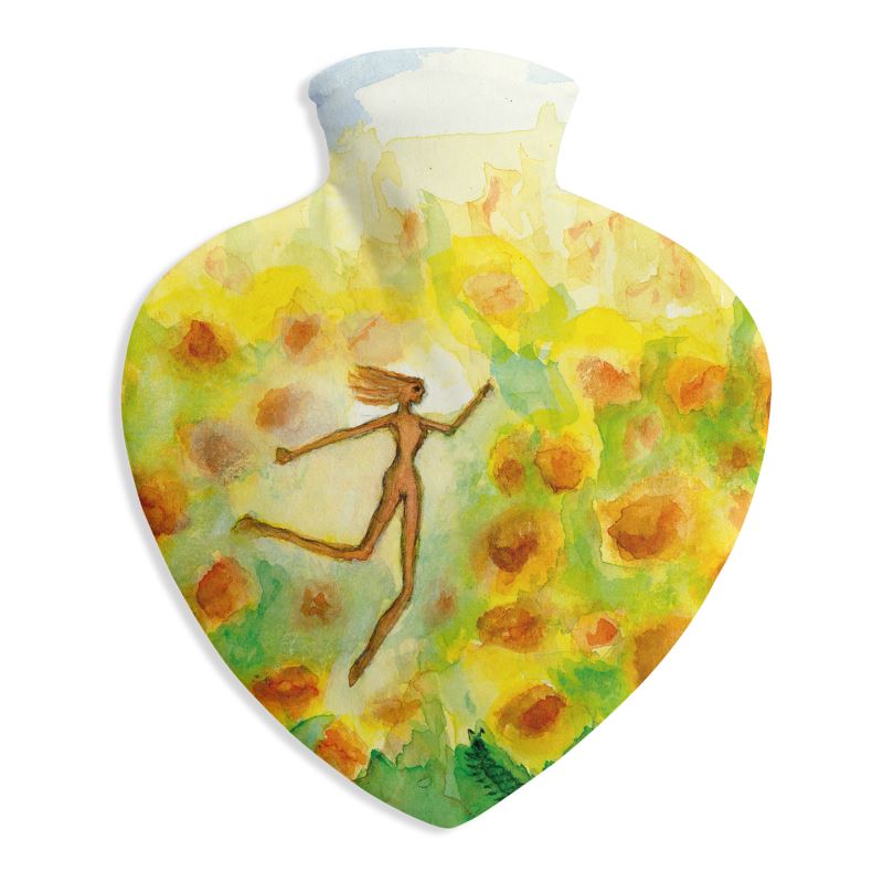 AQ302. Heart Hot Water Bottle: Als ik dans en wervel.