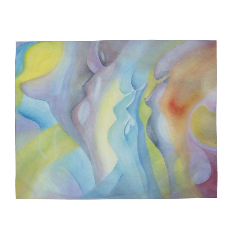 Vrouw. Scarf Wrap Or Shawl