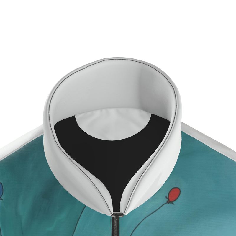 OK263. A Day of Cycling. Mens Puffer Jacket. M