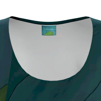 OK263. A Day of Cycling. Ladies Tunic T Shirt. M.