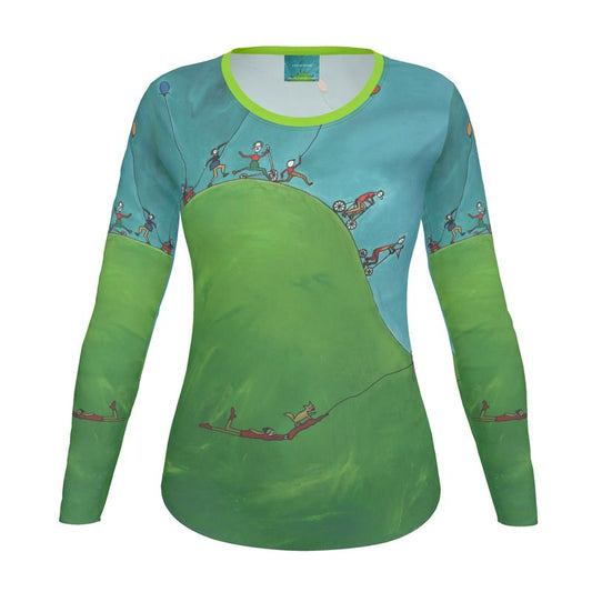 OK263. A Day of Cycling. WomensT Shirt. M