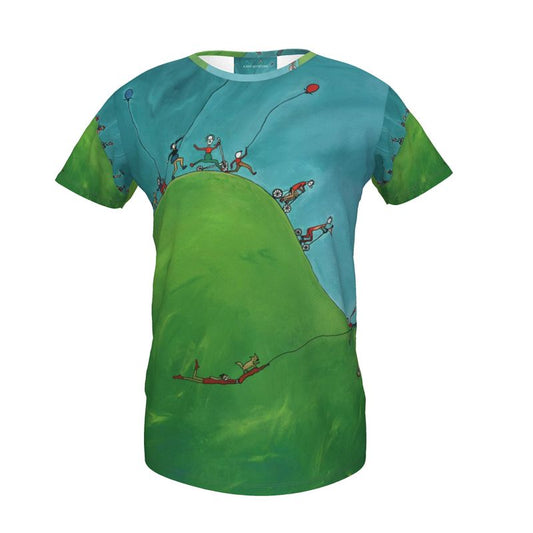 A Day of Cycling. Girls Premium T Shirt. Age: 10-13