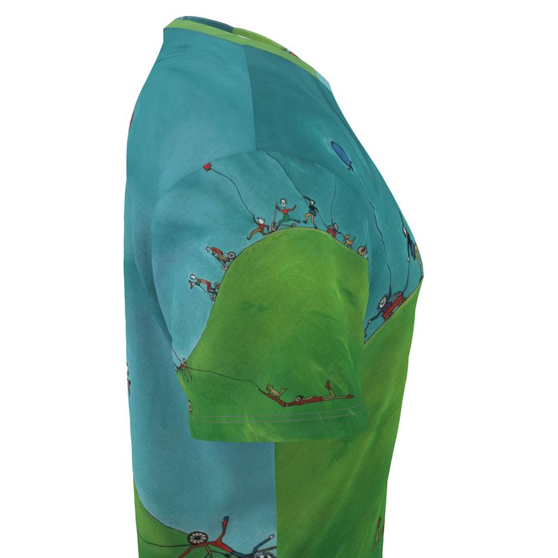 A Day of Cycling. Girls Premium T Shirt. Age: 10-13