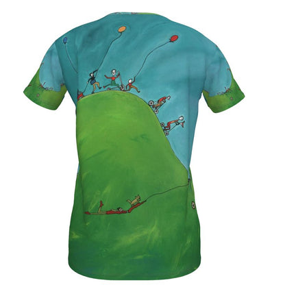 A Day of Cycling. Girls Premium T Shirt. Age: 10-13