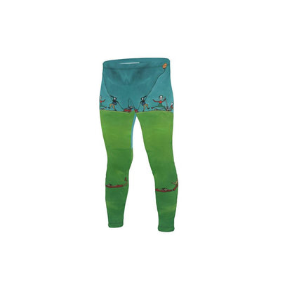OK263. A Day of Cycling. Girls Legging