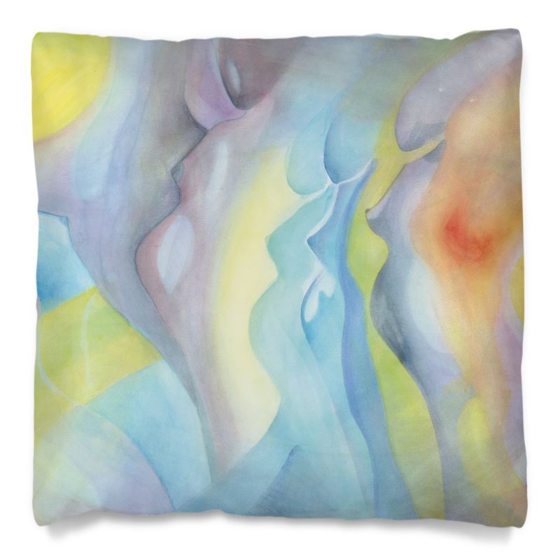 Women. Silk Pillow