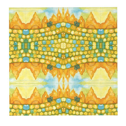 AQP535. Rug Vloerkleed: Zandkastelen Bouwen.