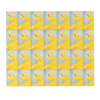 AQP562. Huis in de Zon. Rug Vloerkleed. Maat: