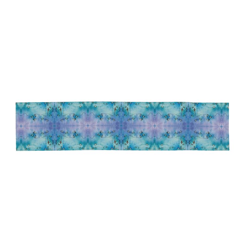 AQP416. Wrap or Shawl. Zijdesatijn 135x31 cm.