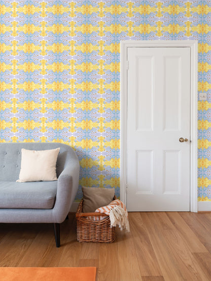 AQP545. Alleen op de Wereld. Repeat Pattern Wallpaper.