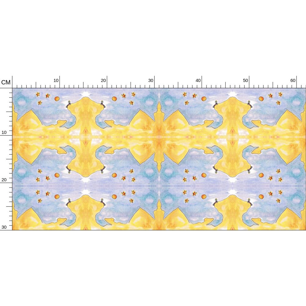 AQP545. Alleen op de Wereld. Repeat Pattern Wallpaper.